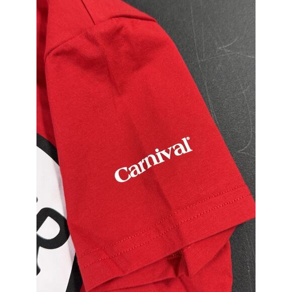 Carnival Cruise - Cruiser 1 Seuss At Sea T-shirt Dr. Seuss Kids Youth Red Tee Md - Picture 3 of 6